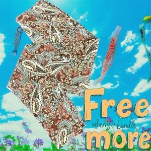 Free 💟Paisley Print Leggings